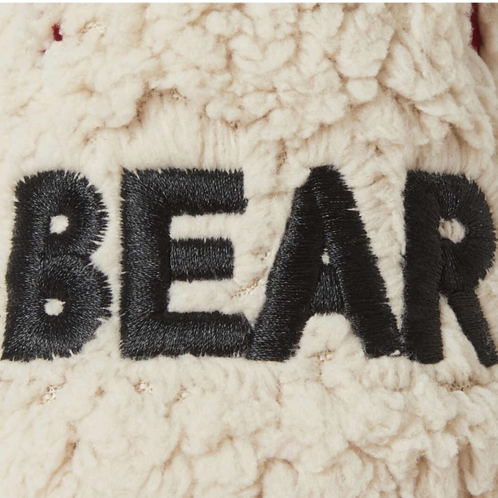❌Sold Dearfoams Baby Bear Sherpa Closed Back Slipper - Picture 12 of 12
